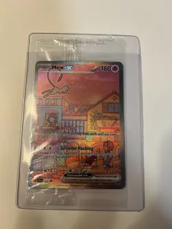Mew ex SVP 053 Pokemon Scarlet Violet 151 UPC Black Star Promo Full Art SEALED - Image 1