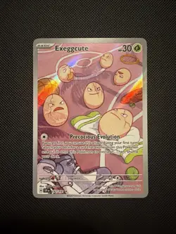 Exeggcute 192/191 Sv08: Surging Sparks Illustration Rare Pokemon TCG *C2 - Image 1