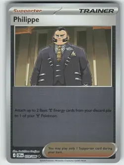 Pokemon Philippe 079/086 ME04: Chaos Rising Uncommon Reverse Holo NM - Image 1