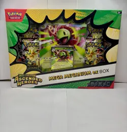 Pokemon Ascended Heroes EX Collection Box - Meganium- Factory Sealed - Image 1