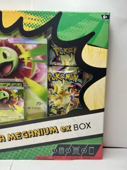 Pokemon Ascended Heroes EX Collection Box - Meganium- Factory Sealed - Image 2