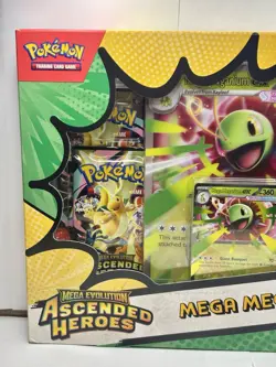 Pokemon Ascended Heroes EX Collection Box - Meganium- Factory Sealed - Image 3