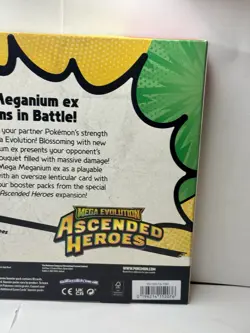 Pokemon Ascended Heroes EX Collection Box - Meganium- Factory Sealed - Image 5