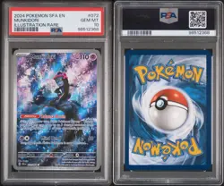 2024 Pokemon Shrouded Fable Munkidori Illustration Rare #072/064 PSA 10 - Image 3