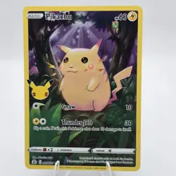 Pikachu 005/025 Celebrations Holo Rare Pokemon TCG NM "FAT PIKACHU" 😍 - Image 2