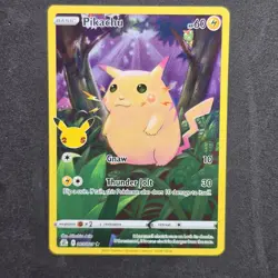 Pikachu 005/025 Celebrations Holo Rare Pokemon TCG NM "FAT PIKACHU" 😍 - Image 4