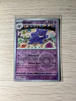 Pokemon TCG Gengar 094/165 SV Scarlet & Violet 151 Rare ReverseHolo - Image 1
