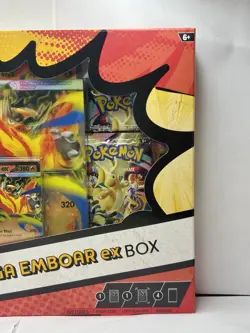 Pokemon TCG: Ascended Heroes - Mega Emboar EX - Collection Box - Sealed - Image 2