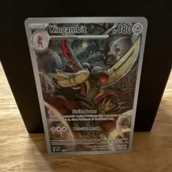 The Pokemon Company Kingambit SVP 130 SV Promo Holo Stage 2 180 HP Eng - Image 1