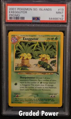 Southern Islands Exeggutor PSA 9 (8742) 13/18 Pokemon - Image 1
