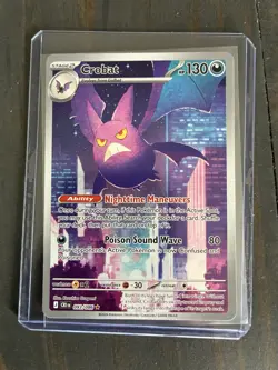 CROBAT 093/086 CHAOS RISING POKEMON NM - Image 1