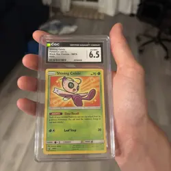2017 Pokemon Shining Celebi SM79 CGC 6.5 Holo Black Star Promo Slab - Image 1