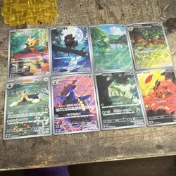 Pokemon TCG Korean Terastal Festival ex Jolteon Zorua Holo Lot - 8 - Image 1