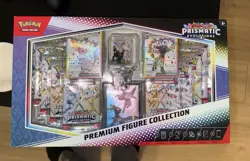 Pokemon TCG: Prismatic Evolutions Premium Figure Collection Umbreon Espeon ex - Image 1