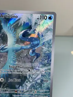 Pokemon TCG Journey Together Articuno 161/159 Illustration Rare Full Art English - Image 4