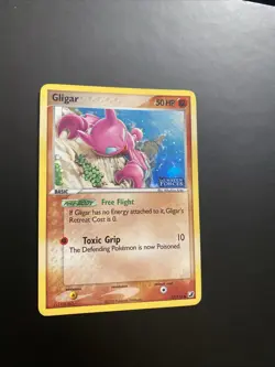 Gligar 57/115 - EX Unseen Forces - Pokemon Card Holo Stamped - Image 1