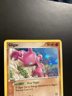 Gligar 57/115 - EX Unseen Forces - Pokemon Card Holo Stamped - Image 2