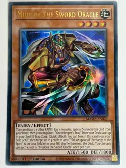 Mudora the Sword Oracle - MAMA-EN026 - Ultra Rare - Image 1