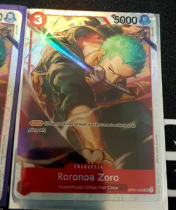 🔥 One Piece TCG - Roronoa Zoro OP01-025 SR 4x Playset Ultra Deck 🔥 English - Image 3