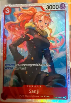 🔥 ONE PIECE TCG Sanji OP10-005 - SR - 4x Playset - English - Royal Blood🔥 - Image 2