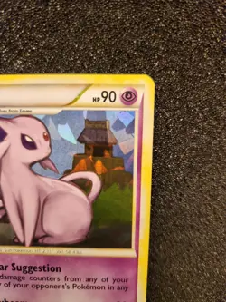 Espeon 2/90 Cracked Ice Holo Pokemon TCG Card Deck Exclusive Undaunted LP - Image 3