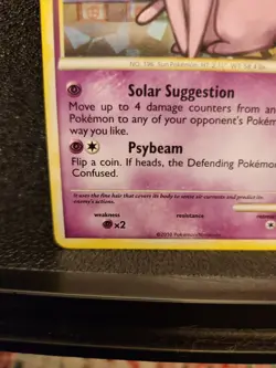 Espeon 2/90 Cracked Ice Holo Pokemon TCG Card Deck Exclusive Undaunted LP - Image 5