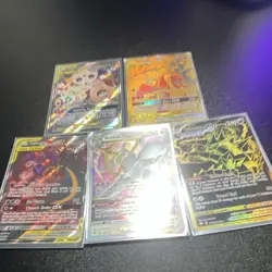 Pokemon TCG Holo Promo 5-Card Lot Arceus VSTAR Giratina VSTAR Tag Team - Image 1
