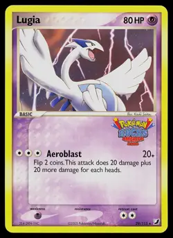 Pokemon Card - Lugia Pokemon Rocks America 2005 Promo 29/115 Rare Stamped - Image 1