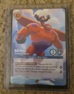 Baymax - Armored Companion Disney Lorcana Promo Card (DLPC) 9/C1 EN NON FOIL - Image 2