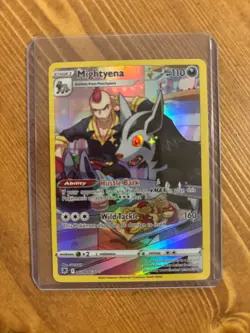 Pokemon Cards CLEAN - Mightyena, Leafeon V, Dusknoir, Radiant Greninja - Image 2