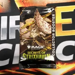 Sealed Magic: The Gathering Strixhaven Collector Booster Pack (15 cards) - Image 1