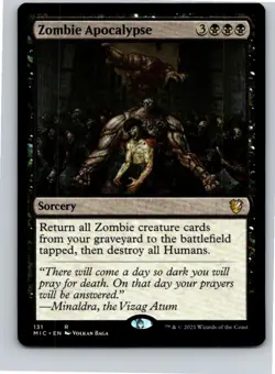 Magic the Gathering Zombie Apocalypse Commander: Innistrad: Midnight Hunt MTG - Image 1