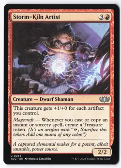Storm-Kiln Artist 235 Commander: Tarkir: Dragonstorm - Image 1