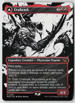 Urabrask (Showcase) March of the Machine (299) - MTG - Image 1