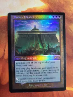 FOIL BOLAS'S CITADEL RETRO FRAME MTG MAGIC NM / UNPLAYED - Image 1