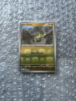 Pokemon TCG Axew (Master Ball Pattern) 068/086 Sv: Black Bolt Holo NM - Image 1