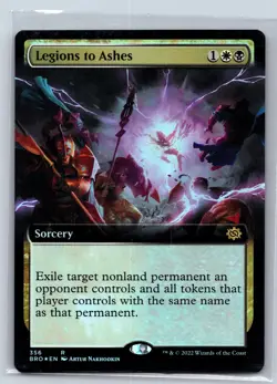 LEGIONS TO ASHES (EXTENDED ART) 356 THE BROTHERS' WAR MTG FOIL NM - Image 1