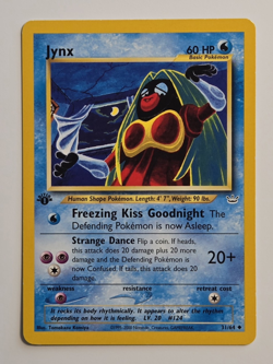 Pokemon Jynx 31/64 Neo Revelation 1st Edition Regular - Image 1