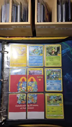 Blockbuster Pokemon TCG McDonald's Promos Holo Promo Card Binder Lot w/ Cards - Image 2