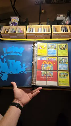 Blockbuster Pokemon TCG McDonald's Promos Holo Promo Card Binder Lot w/ Cards - Image 5
