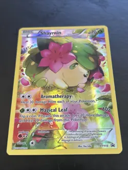 Shaymin XY115 Holo Full Art XY Promo Pokemon Card - Image 1