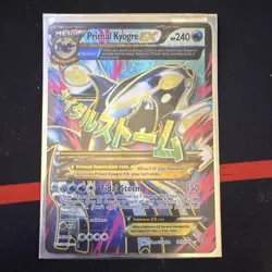 Primal Kyogre EX 149/160 XY Primal Clash Full Art Holo Ultra Rare ENG 2015 - Image 1