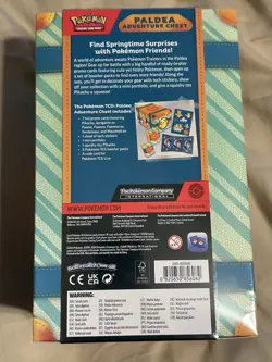 PALDEA Adventure Chest 2024 - Pokemon Scarlet & Violet SV NEW 6 packs + 7 Promos - Image 4