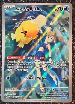 Pokemon TCG Misty’s Psyduck 193/182 Destined Rivals Illustration Rare 2025 NM - Image 2