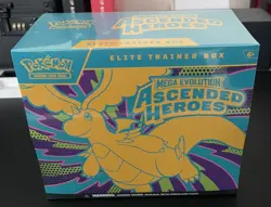 Pokemon TCG: Ascended Hereos | Elite Trainer Box (ETB) | Brand New & Sealed - Image 1