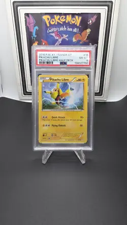 Pikachu Libre (14 14/30 XY Trainer Kit: Pikachu Libre & Suicune Pokemon TCG NM - Image 1