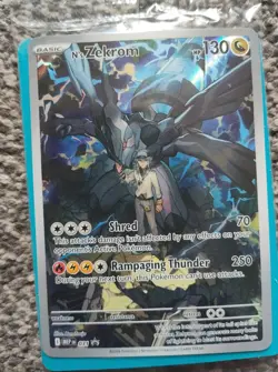 Pokemon TCG N’s Zekrom 031 Full Art Ultra Rare Near Mint - Image 1