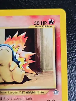 Pokemon TCG Cyndaquil 57/111 Neo Genesis 1st Edition NM - Image 3