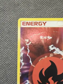 Holo Fire Energy 106/110 Delta Species Rare EX Holon Phantoms Pokemon 2006 - Image 3