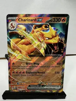NM - Pokemon TCG - Charizard ex 006/165 Double Rare SV2a: 151 - Image 1